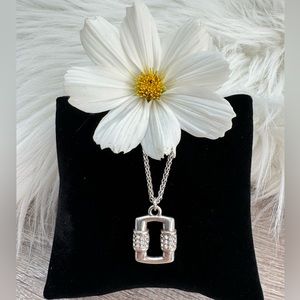 💗BRIGHTON Meridian Linx Petite Reversible Necklace With Crystal Accents Retired